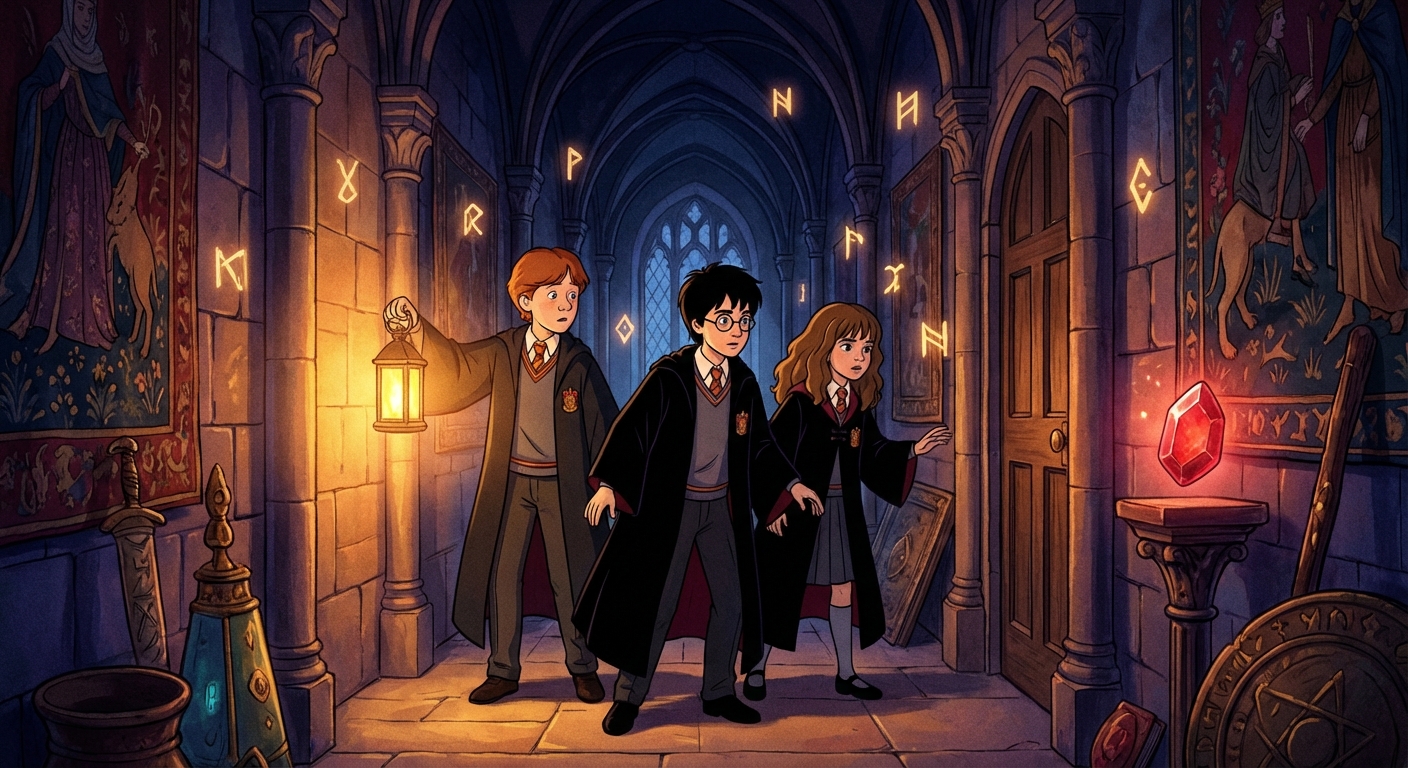 哈利波特与魔法石：命运的开始